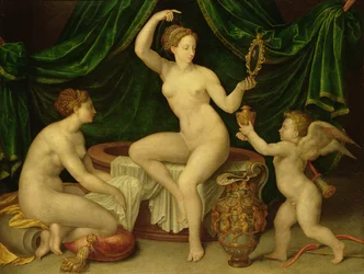 Venere alla toeletta